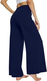 img 2 attached to 🩳 CATHY Women's 2021 Casual Comfy Pants: Loose Lightweight Loungewear Pajama Pants with Elastic Drawstring Shorts