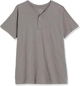 img 1 attached to 👕 Organic Signatures: Stylish Short Sleeve Henley Shirts for Men - Lightweight & Eco-Friendly Clothing