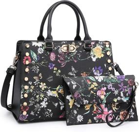 img 4 attached to Designer Handbags Satchel Shoulder Matching Women's Handbags & Wallets for Totes