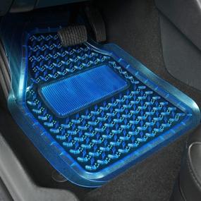 img 3 attached to August Auto All Weather Transparent Set Of 4Pcs Universal Fit Car Floor Mats Fit For Sedans