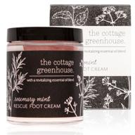 🌿 revitalizing rosemary mint foot cream by the cottage greenhouse logo