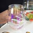 stemless wine glass crystal glasses logo