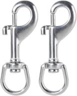 aowesm swivel stainless trigger flagpole logo