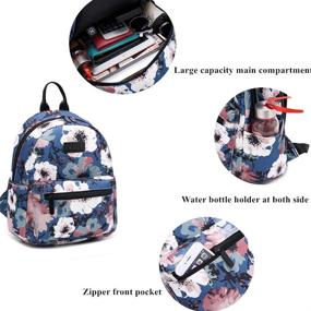 img 1 attached to 🎒 Stylish Fvstar Floral Backpacks Perfect for Christmas and Thanksgiving