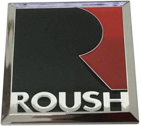 img 3 attached to Emblem Badge Decal ROUSH Mustang