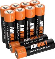 amvolt batteries rechargeable controllers aaa batteries logo