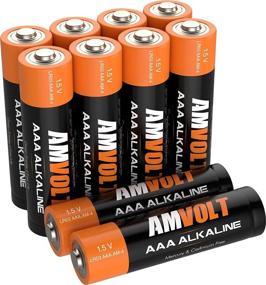 img 3 attached to AmVolt Batteries Rechargeable Controllers AAA Batteries