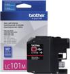 brother printer lc101m magenta ink cartridge logo