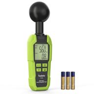 tadeto emf meter: 360° measurement detector with lcd backlit screen, 3 chips & flashlight – ideal for home, office, electric & magnetic field detection, and ghost hunting logo