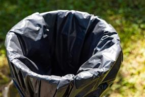 img 3 attached to 🗑️ Thick 2 Mil 95 Gallon Heavy Duty Trash Bags for Big Garbage Can, Liner, Container, Bin, Lawn Leaves, Outdoor Use | Size Black, 61" W 68" H | Pack of 25