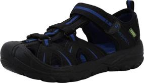 img 4 attached to Merrell Hydro Sandal Black Medium Girls' Shoes - Durable & Water Friendly