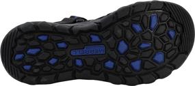 img 1 attached to Merrell Hydro Sandal Black Medium Girls' Shoes - Durable & Water Friendly