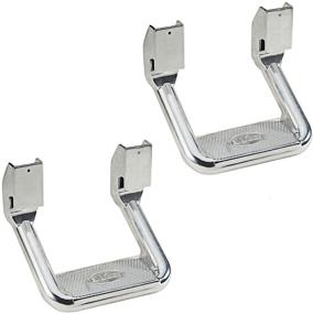 img 4 attached to Bully Universal Truck Coated Side Step Set - Polished (Set of 2): Ultimate Accessory for Trucks