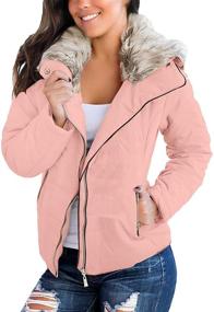 img 2 attached to Luvamia Womens Winter Quilted Outerwear