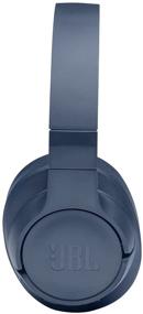 img 2 attached to JBL Tune 710BT Bluetooth Over-Ear Headphones - Wireless Headphones with Mic, 50H Battery, Hands-Free Calls, Portable (Blue)