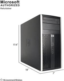 img 1 attached to 💻 Обновленный настольный компьютер HP Elite 8300 Tower - Intel Quad Core i5, 16 ГБ оперативной памяти, 2 ТБ жесткий диск, 120 ГБ твердотельный накопитель, Windows 10 Pro, WiFi, HDMI, Bluetooth