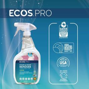 img 3 attached to ECOS PRO PL9707/6 Stain and Odor Remover: Convenient Pack of 6 for Effective Cleaning