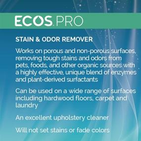img 1 attached to ECOS PRO PL9707/6 Stain and Odor Remover: Convenient Pack of 6 for Effective Cleaning
