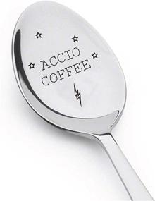 img 1 attached to Magical Accio Coffee Spoon - 🧙 Perfect Harry Potter Gift for All the Fans!