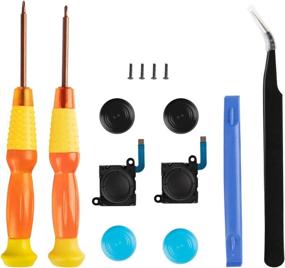 img 4 attached to Ultimate Joy Con Repair Kit: YCCTEAM Switch Joystick Replacement, 2 New Joysticks, Tools & Caps