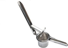 img 4 attached to Vinod Large Potato Ricer and Masher: Stainless Steel Manual Press & Mash for Fruits, Carrot, Yam, Vegetables - Perfect Kitchen Tool for Flawless Mashed Potatoes