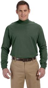 img 4 attached to 👔 Premium Devon Jones Sueded Cotton Turtleneck for Men – Best Quality Men's Clothing