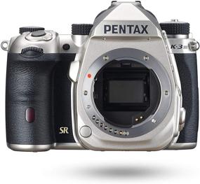 img 4 attached to Pentax K-3 Mark III Flagship APS-C Silver Camera Body - 12fps, Touch Screen LCD, Weatherproof Magnesium Alloy Construction with Integrated 5-Axis Image Stabilization. Enhanced 1.05x Optical Viewfinder covering 100% Field of View