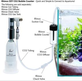 img 1 attached to 💨 Rhinox CO2 Bubble Counter: Accurate CO2 Reading for DIY Projects - 1-pcs Diffuser Set