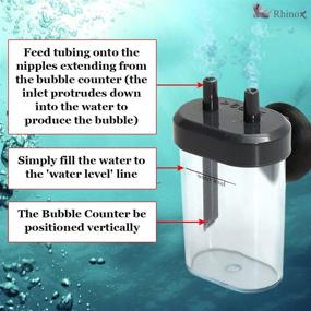 img 2 attached to 💨 Rhinox CO2 Bubble Counter: Accurate CO2 Reading for DIY Projects - 1-pcs Diffuser Set