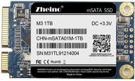 💾 zheino msata 1tb мини sataiii ssd: ультра-быстрый внутренний твердотельный накопитель для ноутбуков, планшетов и пк. логотип