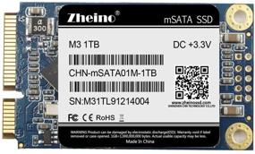 img 3 attached to 💾 Zheino mSATA 1TB Мини SATAIII SSD: ультра-быстрый внутренний твердотельный накопитель для ноутбуков, планшетов и ПК.