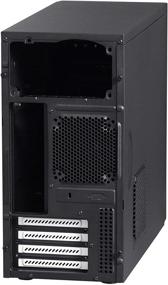 img 1 attached to 💻 Fractal Design Core 1000 USB3 BL Computer Case