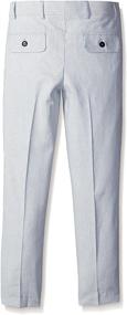 img 1 attached to Isaac Mizrahi Chambray Linen Pants