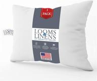 looms linens luxury king pillows logo
