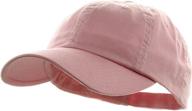 🧢 stylish and comfortable mg low profile dyed cotton twill cap: perfect headwear for a fashion-forward look логотип