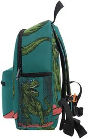 img 1 attached to 🦕 Dinosaur Skateboard Toddler Girls Backpacks - Perfect Kids' Backpacks for Adventure!