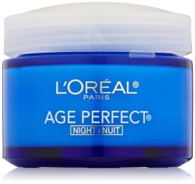 img 1 attached to 💤 L'Oreal Paris Age Perfect Night Cream for Mature Skin - 70g/2.5oz