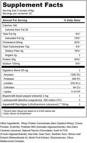img 3 attached to Gnarly Non-rBGH New Zealand Grass-Fed Whey Protein for Optimized Muscle Synthesis - Chiseled Chocolate, 20 Servings