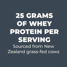 img 1 attached to Gnarly Non-rBGH New Zealand Grass-Fed Whey Protein for Optimized Muscle Synthesis - Chiseled Chocolate, 20 Servings