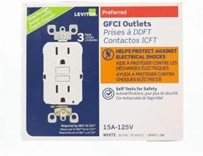 img 2 attached to Leviton GFNT1 3W SmartlockPro Non Tamper Resistant Receptacle