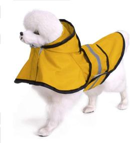img 2 attached to VaygWay Dog Raincoat Hood Reflective