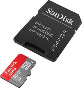 img 1 attached to SanDisk Ultra Micro Adapter SDSQUNC 016G GN6MA