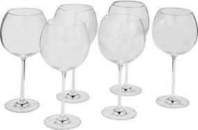 img 4 attached to 🍷 Schott Zwiesel Red Wine Glass Set of 6 Note Stemware, 23-Ounce, Clear Tritan Crystal