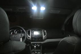 img 2 attached to 🚗 Toyota RAV4 Interior Reverse Package 10pc LED Light Kit for Enhanced Automotive Illumination