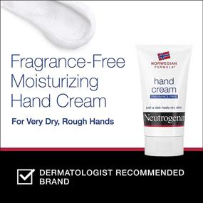 img 3 attached to 💧 Neutrogena Norwegian Formula Hand Cream Fragrance-Free: A 2 Ounce Solution for Soft and Smooth Hands