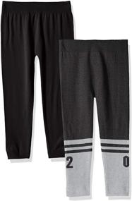 img 2 attached to 🩲 Limited Too Girls Fleece Leggings - Stylish and Cozy Girls' Clothing