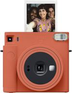 📸 fujifilm instax square sq1 instant camera - terracotta orange (16670510): capturing memories in stylish terracotta orange logo