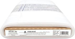 img 1 attached to 🧵 HTC Fusi-Knit Fusible Tricot Interfacing Tailoring Underline, White, 20-Inch x 30-Yard