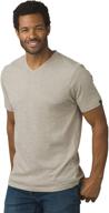 prana men's v-neck tee логотип