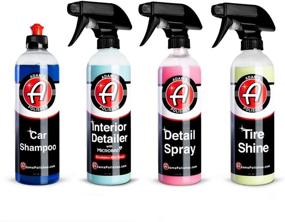 img 4 attached to 🚗 Adam's Best-Selling Car Detailing Kit - Complete Car Wash & Cleaning Bundle, Top Products Included - Car Wash Soap Shampoo, Quick Detailer Car Wax Spray, Interior Cleaner